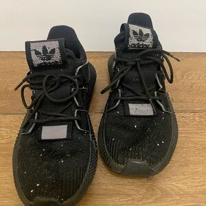 Adidas Black Samba Sneakers Classic Design